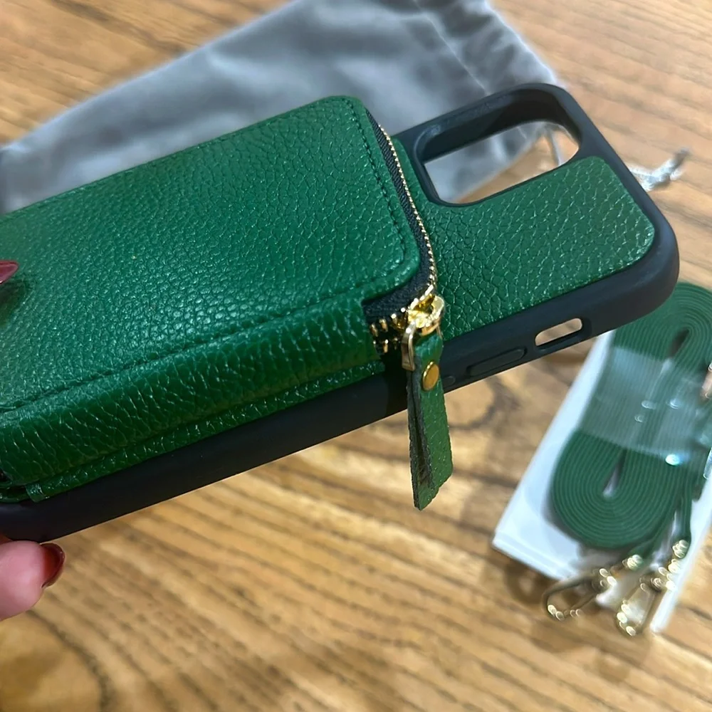 ZVE WALLET IPHONE 12 PRO 6.1 inch Dark green NEW